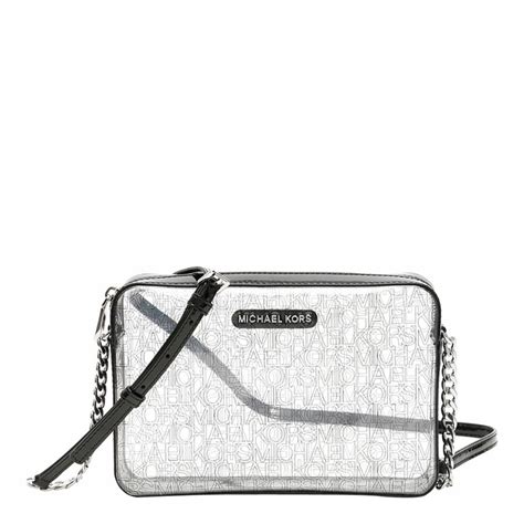 michael kors cross body bag womens|Michael Kors clear crossbody bag.